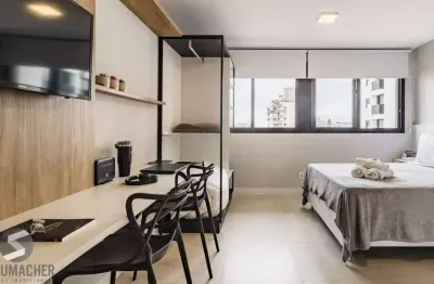 Studio completamente mobiliado e equipado, para comprar, localizado no go rio branco