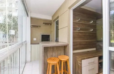 Apartamento 3 dorms à venda com churrasqueira e vaga vila ipiranga- porto alegre