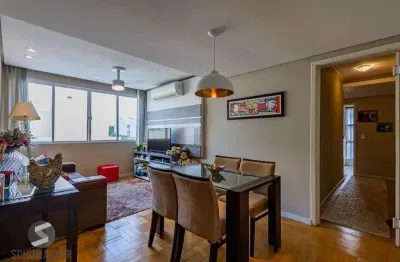 Apartamento de 2 dorm, 80m² privativos com vaga de garagem e elevador.