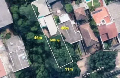 Terreno à venda na Rua Doutor Barcelos, 1673, Tristeza, Porto Alegre