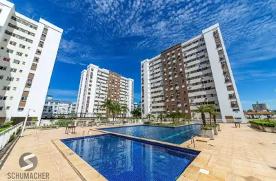 Apartamento locado semimobiliado 2 quartos, e 1 banheiro social e 1 vaga
