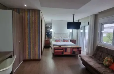 Apartamento tipo estúdio, mobiliado completo, no coração do bairro moinhos de vento.