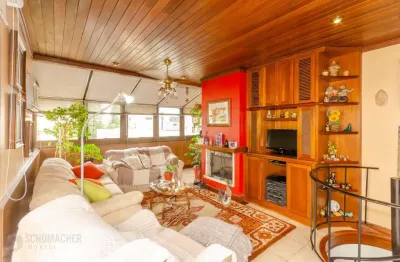 Edifício lussandro cobertura de 3 dormitórios no bairro petrópolis