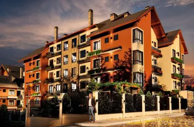 Apartamento com 2 quartos à venda na Rua Prefeito Nelson Dinnebier, 1084, Centro, Gramado