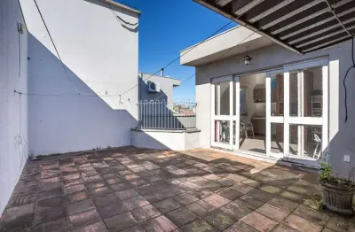 Apartamento cobertura no cristo redentor de 1 dormitório com terraço e 98m²