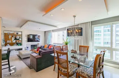 Apartamento espetacular com 3 suítes e área social ampla no passo d'areia