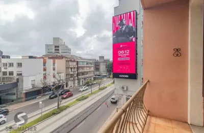 Apartamento semi mobiliado 2 dormitórios bairro petrópolis