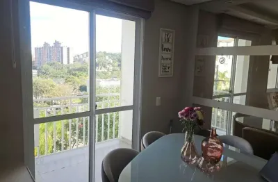 Apartamento mobiliado de 3 dormitórios bairro morro santana