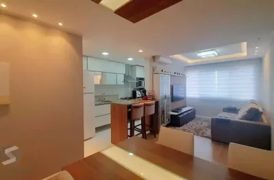 Icon residencial apartamento último andar de 2 dormitórios com suíte semi mobiliado