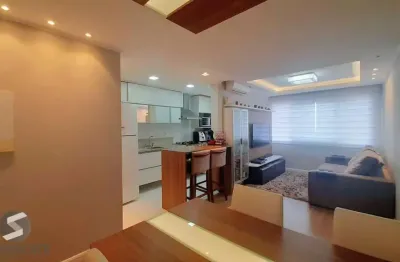 Icon residencial apartamento último andar de 2 dormitórios com suíte semi mobiliado