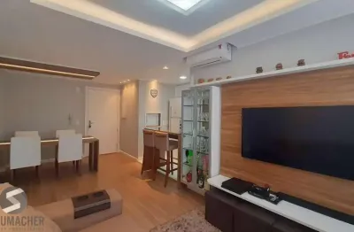 Icon residencial apartamento último andar de 2 dormitórios com suíte semi mobiliado