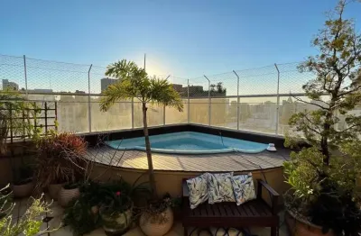 Cobertura duplex com piscina privativa, lareira e vista exclusiva