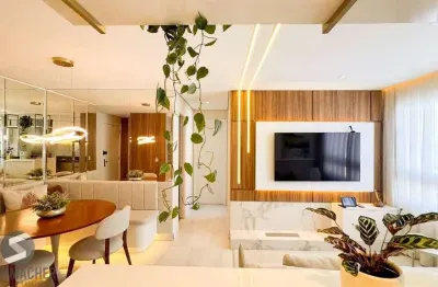 Apartamento mobiliado e equipado, andar alto, com churrasqueira – Jardim Lindóia