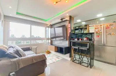 Apartamento semimobiliado, andar alto, com vista perene – jardim lindóia