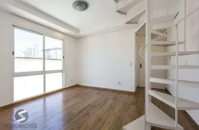 Cobertura com 1 quarto e 70m² à venda em rio branco, porto alegre.