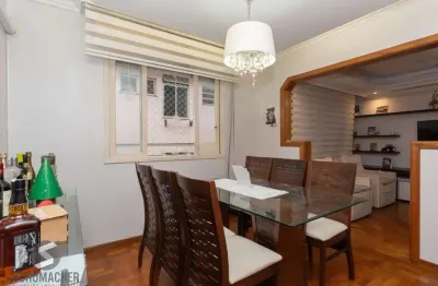 Apartamento com 3 quartos e 1 vaga à venda em rio branco, porto alegre.