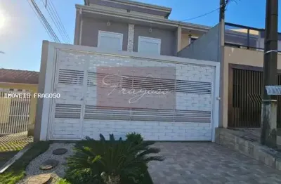 Sobrado para venda, xaxim, 4 dormitórios, 2 suítes, 4 banheiros, 2 vagas