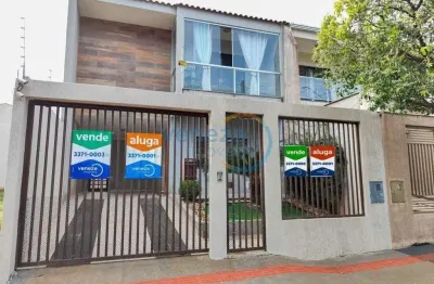 Casa residencial com 3 quartos  à venda, 179.84 m2 por r$720000.00  - santa monica - londrina/pr