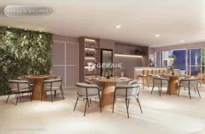 Apartamento à venda, 2 quartos, 1 suíte, 1 vaga, ipiranga - divinópolis/mg