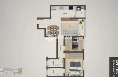 Apartamento à venda, 2 quartos, 1 suíte, 1 vaga, centro - divinópolis/mg