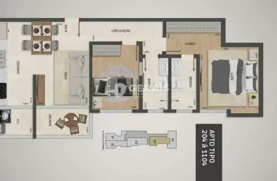 Apartamento à venda, 2 quartos, 1 suíte, 1 vaga, centro - divinópolis/mg