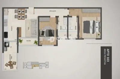 Apartamento à venda, 2 quartos, 1 suíte, 1 vaga, centro - divinópolis/mg