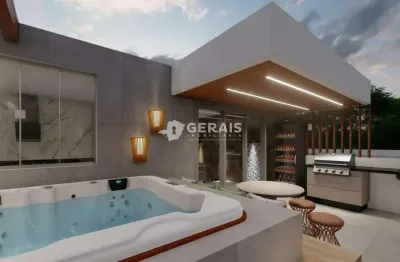 Apto cobertura duplex à venda, 2 quartos, 2 suítes, 2 vagas, centro - divinópolis/mg