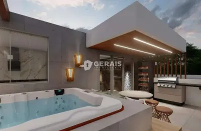 Apto cobertura duplex à venda, 2 quartos, 2 suítes, 2 vagas, centro - divinópolis/mg