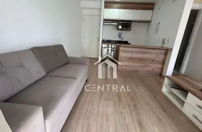 Studio para locação - condomínio cidade maia - 38m² - 1 vaga - varanda - lazer clube - jd: flor da montanha guarulhos/sp