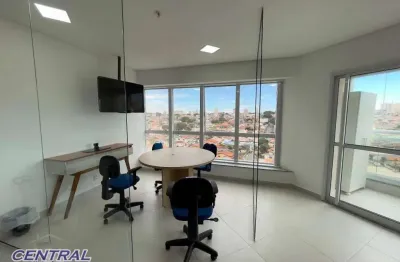 Sala comercial para locação  - condomínio via alameda - 49m² - 2 vagas - centro de guarulhos