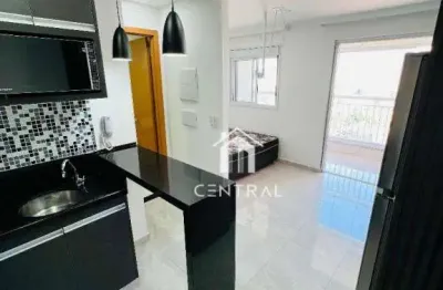Studio para locação - Via Alameda - 31m² .- 1 Vaga - Varanda - Centro de Guarulhos/SP
