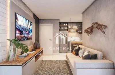 Apartamento com 2 dormitórios na planta, 57 m² - guarulhos/sp