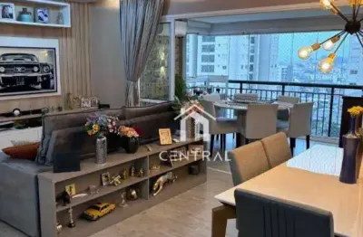 Apartamento com 3 dormitórios à venda, 122 m² por r$ 1.300.000 - condomínio cidade maia - jardim flor da montanha - guarulhos/sp