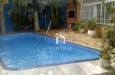 Sobrado para venda e locação -  4 dormitórios - 246m² - 3 vagas - piscina - vila rosália - guarulhos/sp