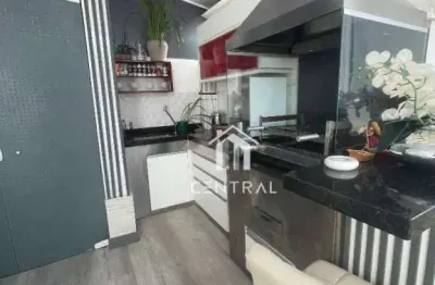 Cobertura 100% mobiliada no condomínio fatto sport faria lima - com 3 dormitórios à venda, 101 m² por r$ 629.000 - cocaia - guarulhos/sp