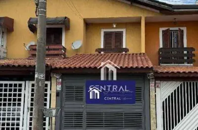 Sobrado com 2 dormitórios à venda, 113 m² por r$ 620.000,00 - jardim vila galvão - guarulhos/sp