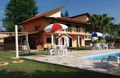 Belíssima chácara com 6 dormitórios à venda, 2000 m² -  atibaia/sp