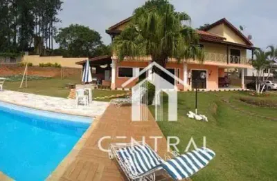 Belíssima chácara com 6 dormitórios à venda, 2000 m² -  atibaia/sp