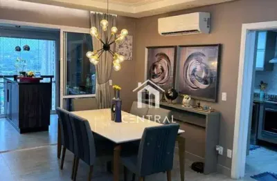 Apartamento a venda - condominio cidade maia - 122m² - 3 suítes - 2 vagas - jardim flor da motanha guarulhos/sp