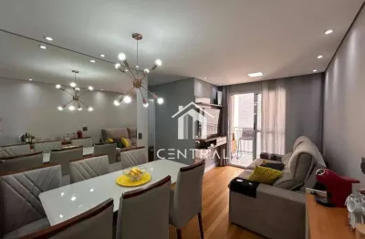 Apartamento a venda - condomínio mais guarulhos - 63m² - 3 dormitórios - 1 suíte - 1 vaga - jd: bela vista guarulhos/sp