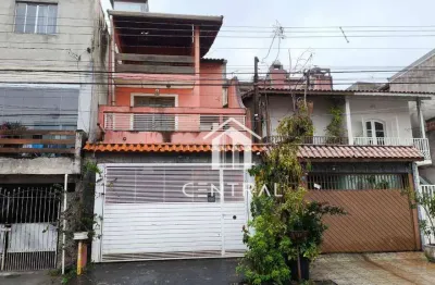 Sobrado com 5 dormitórios para alugar, 250 m² por r$ 3.600/mês - parque continental ii - guarulhos/sp