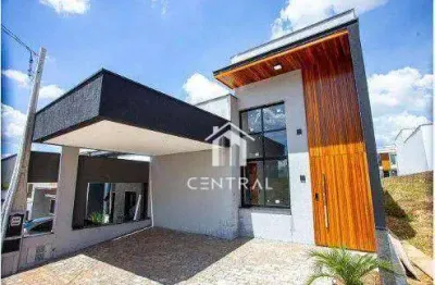 Casa com 3 dormitórios à venda, 117 m² por r$ 640.000,00 - caguaçu - sorocaba/sp