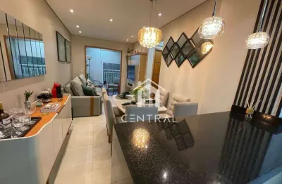 Apartamento a venda - condomínio bem estar - 62m² - 2 dormitórios - 1 suíte - 1 vaga - varanda - vila rosália guarulhos/sp