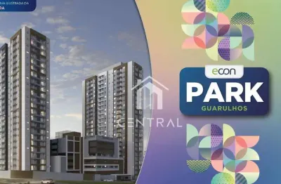 Lançamento a venda - park guarulhos - 43 e 56 m² - 2 dormitórios -1 vaga - varanda - vila augusta guarulhos/sp
