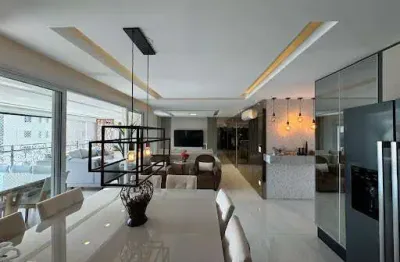 Apartamento mobiliado no edifício barcelona com 3 dormitórios para alugar, 145 m² por r$ 13.430/mês - bosque maia - guarulhos/sp