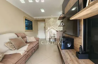 Apartamento a venda condomínio autêntico - 82m² - 3 dormitórios - 1 suíte - 2 vagas - vila augusta guarullhos/sp
