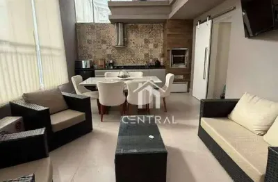 Cobertura duplex à venda, 94m², 2 dormitórios, hidromassagem c/ teto retrátil, vila augusta - guarulhos/sp
