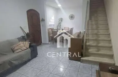 Sobrado à venda, 186m², 4 dormitórios, sendo 1 suíte, sala p/ 2 ambientes, churrasqueira e quintal, parada inglesa - são paulo/sp