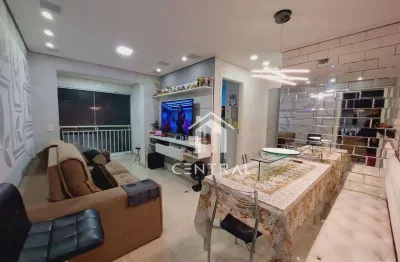 Apartamento à venda, 61m², 2 dormitórios, sendo 1 suíte, poucos minutos do shopping internacional de guarulhos, condomínio life park, vila leonor