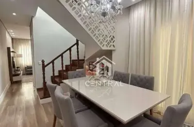 Sobrado com 3 dormitórios à venda, 125 m² por r$ 1.100.000,00 - vila moreira - guarulhos/sp